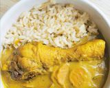 Une image de l'étape 3 de Poulet au curry.