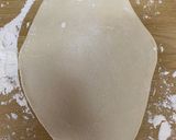 A picture of step 3 of Naan Bread.