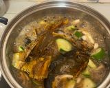 รูปขั้นตอนการทำที่ 3 ของ แกงเลียงผักหวานปลาย่าง