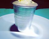 A picture of step 3 of High protein thick milkshake.