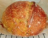 Foto langkah ke 16 dari resep Kunyit Jinten Hitam Sourdough Bread.