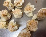 A picture of step 4 of Chinese Nanjing Rice Shaomai.