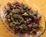A picture of step 4 of Antioxidant Rich Stir Fry Broccoli.. (Indo Chinese Style).