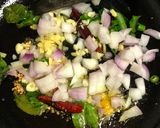 A picture of step 2 of Eggplant Rice.