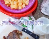 Foto langkah ke 3 dari resep 15. Kolak Waluh / Labu Kuning #Simpel.