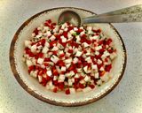 Foto del paso 4 de la receta: Ensalada de rábano y pimiento
