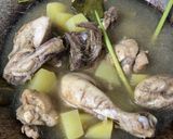 Foto langkah ke 2 dari resep Opor ayam fiber creme dengan kentang (menu GERD).