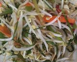 Hình bước làm 1 của món Bún mắm nêm thịt quay