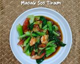 Gambar langkah 7 resipi Baby Kailan Masak Sos Tiram.