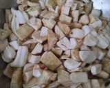 A picture of step 1 of Jackfruit Curry.