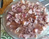 Foto langkah ke 1 dari resep Cumi asin cabe hijau.