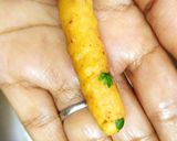 A picture of step 4 of Poha Finger Rolls.