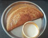 A picture of step 8 of Ragi Uttapam.