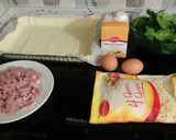 Foto del paso 1 de la receta: Quiche de espinacas y jamón de pavo con salteado gourmet de verduras