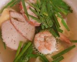 A picture of step 4 of Shrimp and Pork Wontons (Sui Cao).