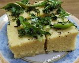 A picture of step 3 of Dhokla.
