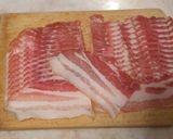 Baconbe göngyölt aszalt szilva falatkák recept fázis 1 fotója