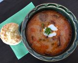 Jókai-bableves (fejtett babból) recept fázis 7 fotója