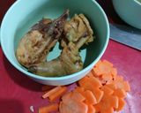 Foto langkah ke 6 dari resep Nasi Kuning (serba instan) plus Sop Ayam.