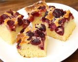 Cseresznyés piskóta süti recept fázis 10 fotója