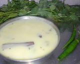 A picture of step 2 of વરા ની ખાટી મીઠી કઢી.
