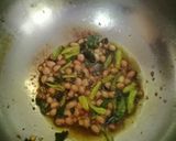 A picture of step 3 of Mango pulihora.