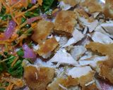 Foto del paso 6 de la receta: Rúcula, zanahoria, cebolla morada en ensalada