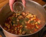 Zöldséges provence-i csirke recept fázis 9 fotója