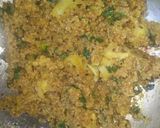 A picture of step 6 of Quinoa Basket Chaat.
