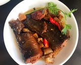 Hình bước làm 5 của món Cá chạch kho tép mỡ