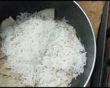 A picture of step 10 of Persian rice||kalam polo||Rice with Cabbage.