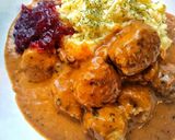 A picture of step 5 of My Healthier Swedish Style Meatballs.