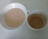 A picture of step 7 of Baby's pap pudding.