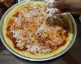 Foto langkah ke 4 dari resep Pizza Tuna Mayo.