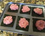 Pork meat balls with sea weed umbrella recipe step 2 photo