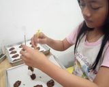 Foto langkah ke 5 dari resep Chocochips Mete Cookies.