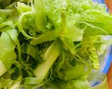 Hình bước làm 2 của món Vào bếp cùng con: dọc mùng xì dầu
