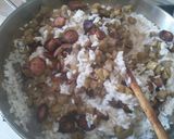 A picture of step 12 of Eggplant and sausage risotto.