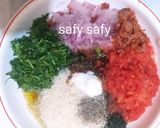 A picture of step 2 of Grape Leaf Fatteh.