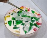 Foto langkah ke 4 dari resep Es jelly pelangi.