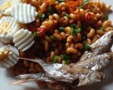 A picture of step 6 of Stir fried macaroni.