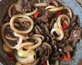 Foto langkah ke 4 dari resep Beef yakiniku (japanese food).