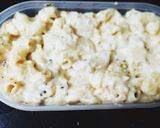 A picture of step 3 of Mac & cheese (macaroni).