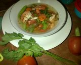 Foto langkah ke 4 dari resep Sup Udang Kapri.