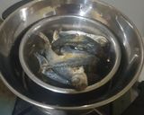Foto langkah ke 1 dari resep Tunuman Pedo alias Botok Ikan asin.