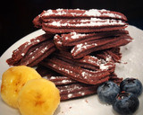 Foto del paso 4 de la receta: Churros de chocolate saludables. Integrales, veganos, fáciles y light