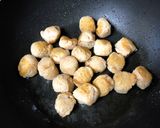 A picture of step 1 of Soya Chunks Pulihora / Fried Rice.