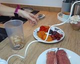 Foto del paso 2 de la receta: Solomillo, con patatas en salsa romesco