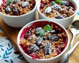 Crumble ze śliwkami krok przepisu 4 zdjęcie
