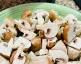 Foto del paso 2 de la receta: Pasta gorgonzola 🧀 🍄